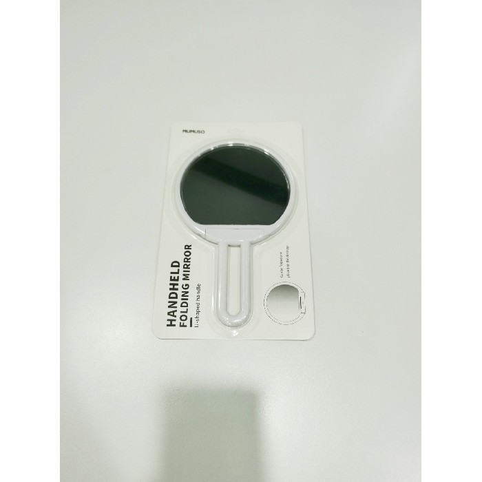 bathrooms/personal-beauty-clean/mumuso-handheld-folding-mirror-white
