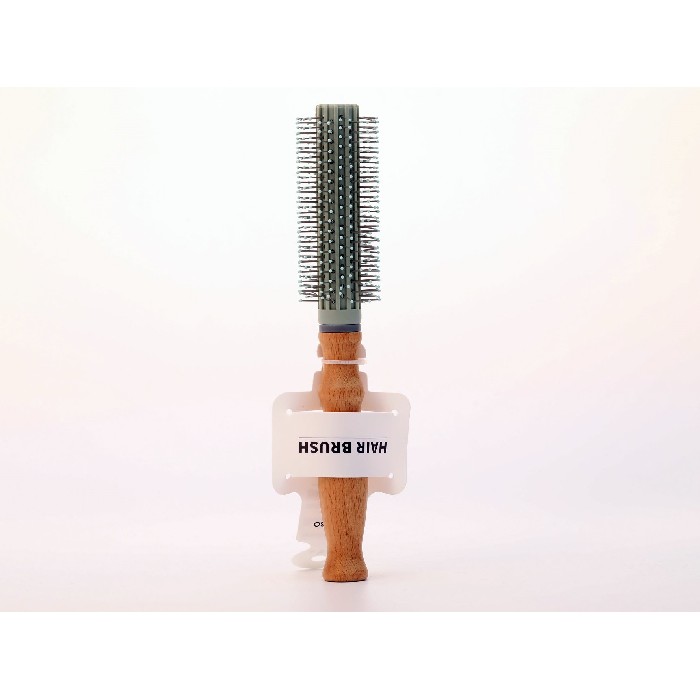 bathrooms/personal-beauty-clean/mumuso-round-hair-brush-for-blow-drying-green