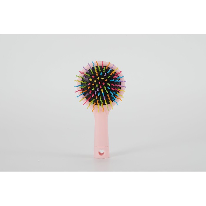 bathrooms/personal-beauty-clean/mumuso-rainbow-hair-brush-with-round-mirror-pink