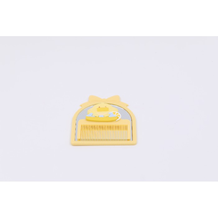 bathrooms/personal-beauty-clean/mumuso-portable-cartoon-mirror-hair-comb-set-yellow