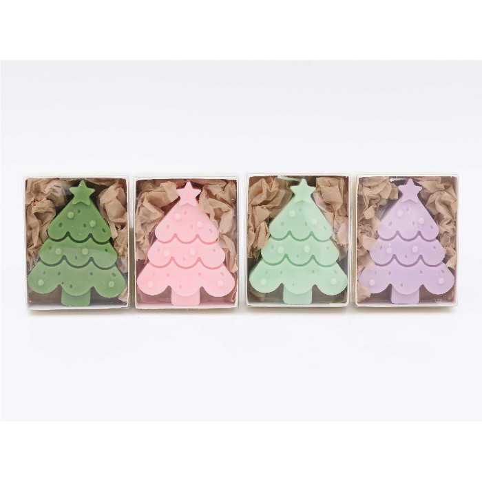 christmas/decorations/mumuso-christmas-morandi-colored-christmas-tree-scented-candle-60-g