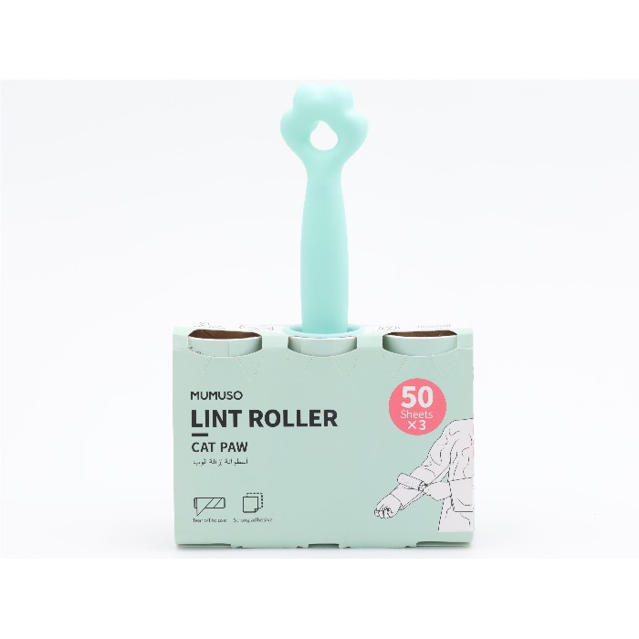 household-goods/cleaning/mumuso-3-piece-lint-roller-set-cat-pawbluish-green