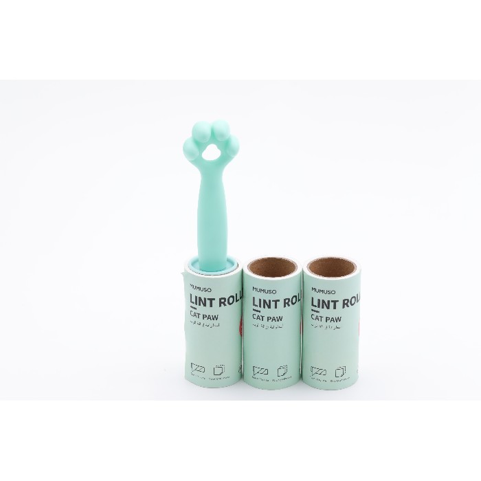 household-goods/cleaning/mumuso-3-piece-lint-roller-set-cat-pawbluish-green
