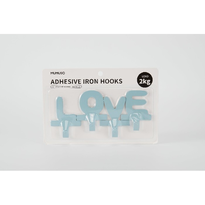 kitchenware/miscellaneous-kitchenware/mumuso-adhesive-iron-hooks-love
