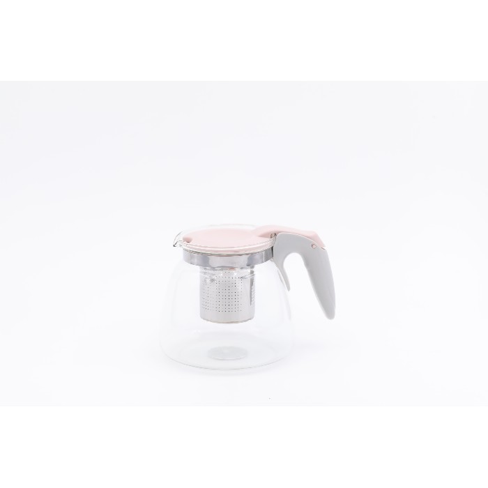 kitchenware/tea-coffee-accessories/mumuso-glass-teapot-with-infuser-900-mlcreamy-apricot