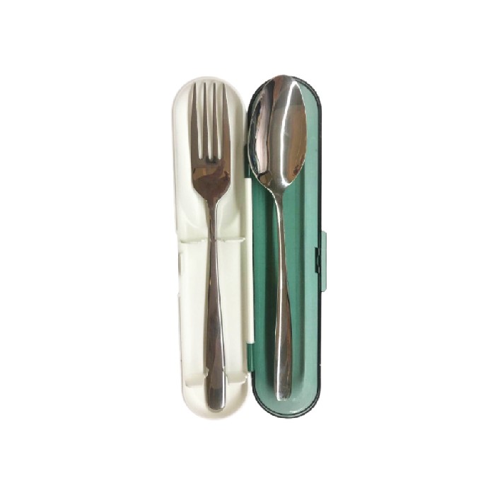 tableware/cutlery/mumuso-stainless-steel-2-piece-flatware-set-green