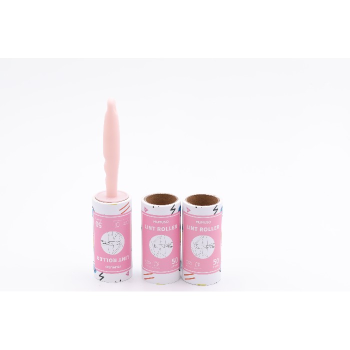household-goods/cleaning/mumuso-lint-roller-set-pink