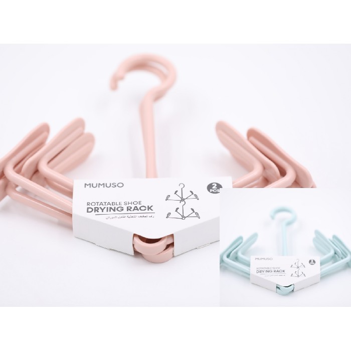 household-goods/laundry-ironing-accessories/mumuso-rotatable-shoe-drying-rack-2-pack