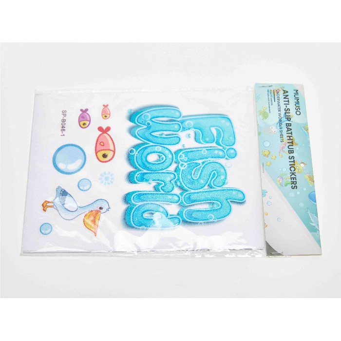 bathrooms/bathroom-accessories/mumuso-anti-slip-bathtub-stickers-underwater-world6-sheets