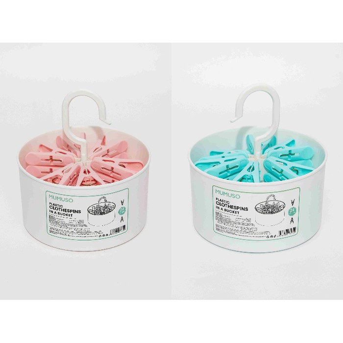 household-goods/laundry-ironing-accessories/mumuso-plastic-clothespins-in-a-bucket-24-counts