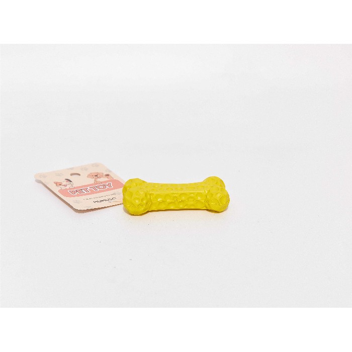 other/pet-care-accessories/mumuso-natural-rubber-dog-chew-toy-bone-shape