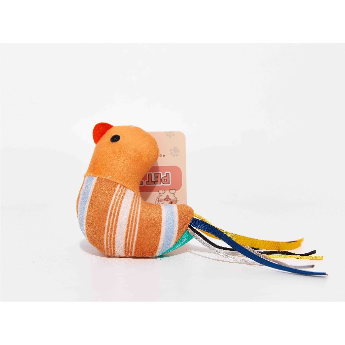 other/pet-care-accessories/mumuso-toy-bird-for-pets-orange