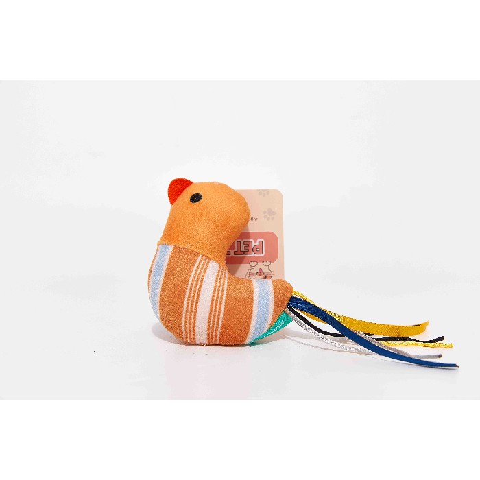 other/pet-care-accessories/mumuso-toy-bird-for-pets-orange