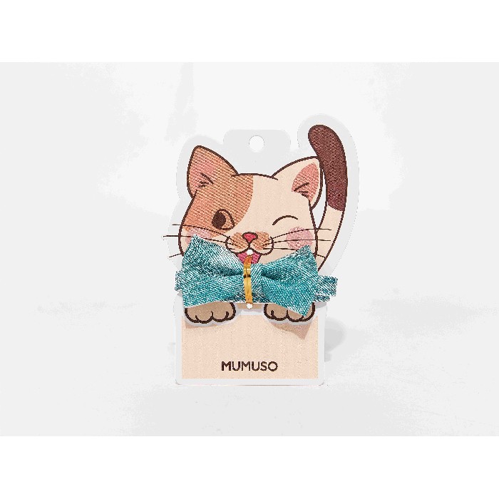 other/pet-care-accessories/mumuso-green-collar-with-bow-tie-for-pets