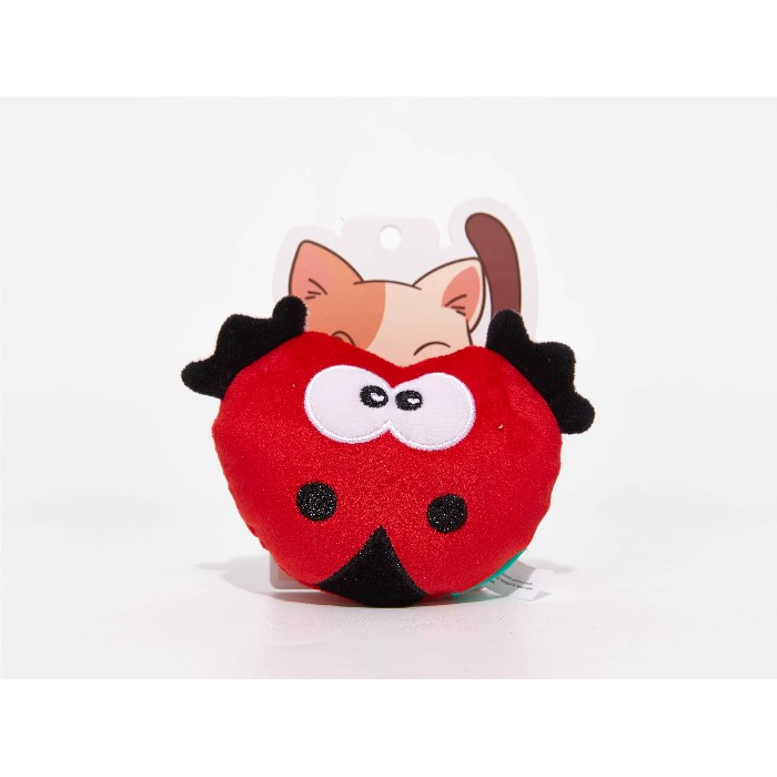 other/pet-care-accessories/mumuso-plush-ladybug-toy-for-pets