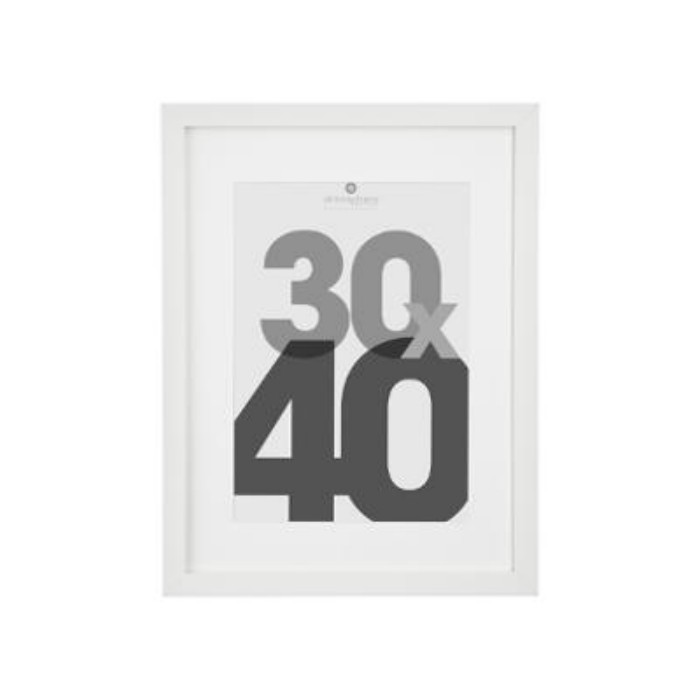 home-decor/frames/atmosphera-white-photo-frame-30cm-x-40cm