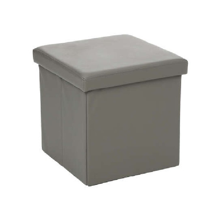 living/seating-accents/atmosphera-grey-pvc-folding-ottoman