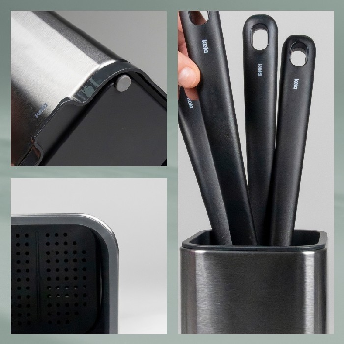 kitchenware/dish-drainers-accessories/kela-cutlery-holder-plata-stainless-steel