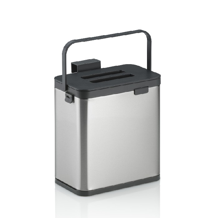 kitchenware/miscellaneous-kitchenware/kela-organic-waste-bin-plata-21l-silver