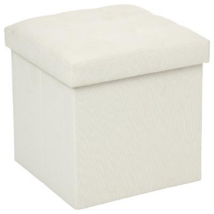 living/seating-accents/atmosphera-cream-foldable-pouf-121470a