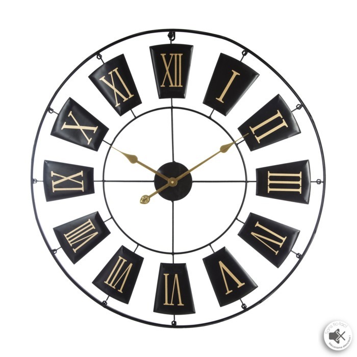 home-decor/clocks/atmosphera-metal-clock-black-76cm
