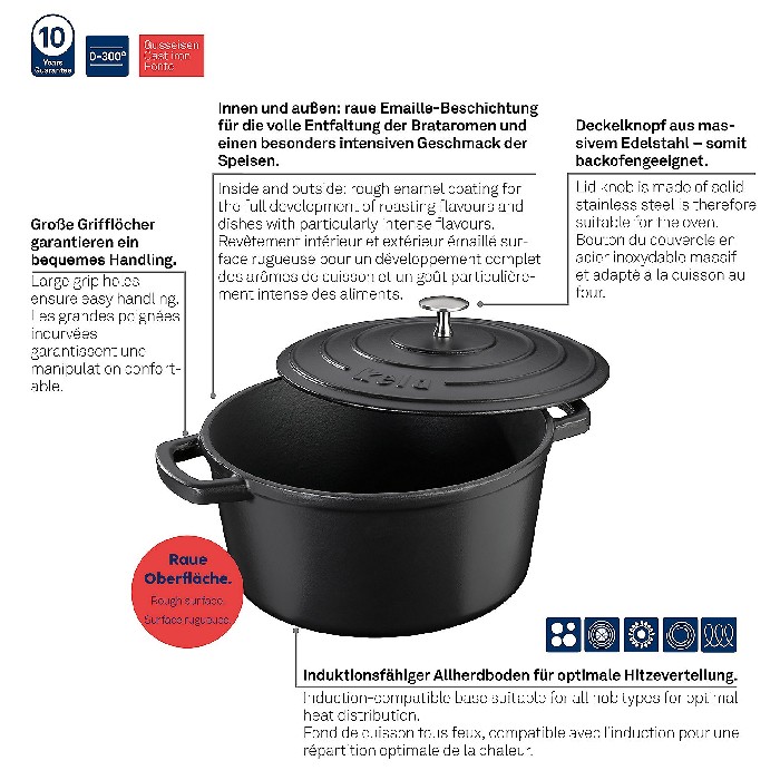 kitchenware/pots-lids-pans/kela-roasting-tray-round-calido-12472