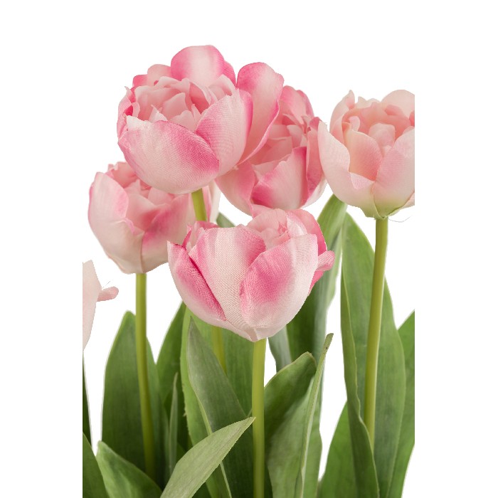 home-decor/artificial-plants-flowers/tulips-in-pot-cement-grey-plastic-pinkgreen