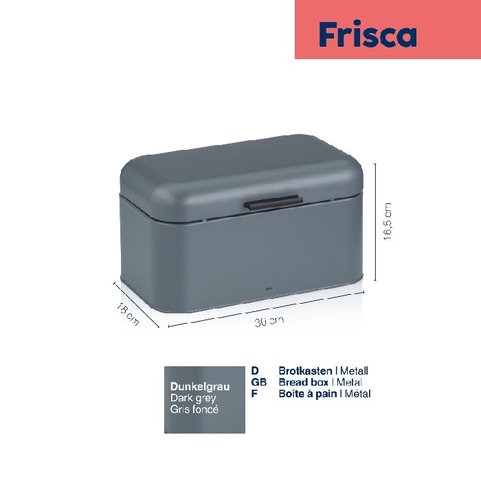 kitchenware/food-storage/kela-bread-box-frisca-dark-grey-12844