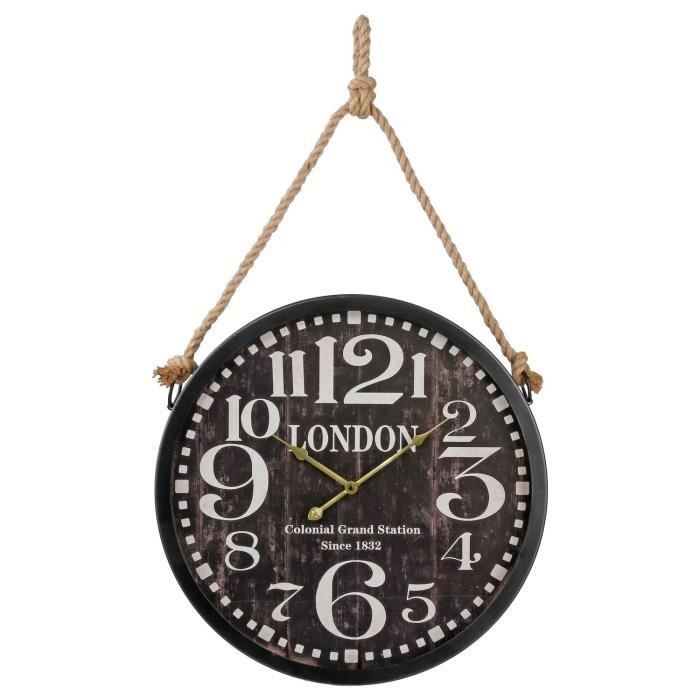 home-decor/clocks/atmosphera-london-wall-clock-metal-with-rope-diameter-52cm