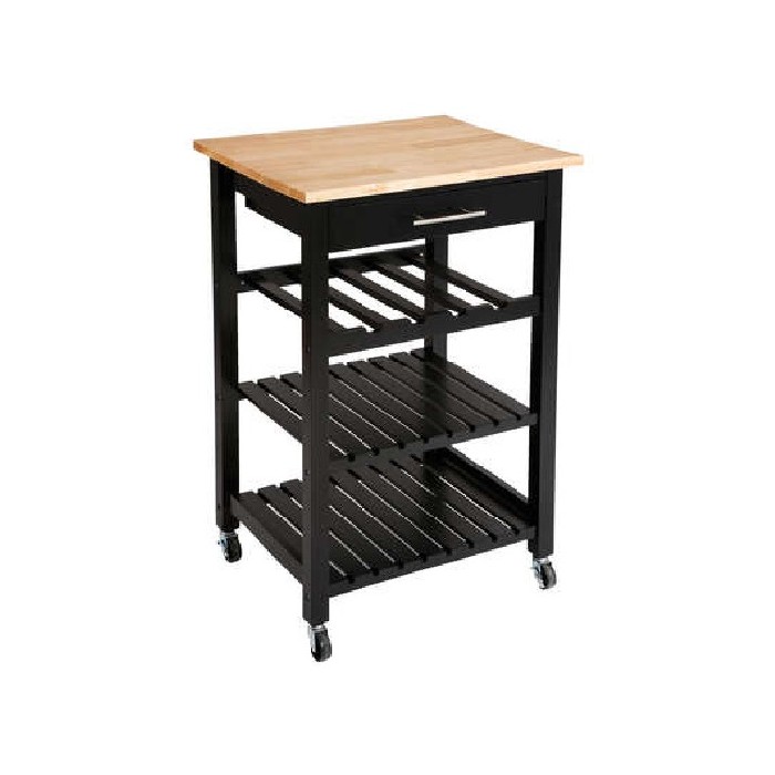kitchenware/racks-holders-trollies/5five-claude-black-trolley-small