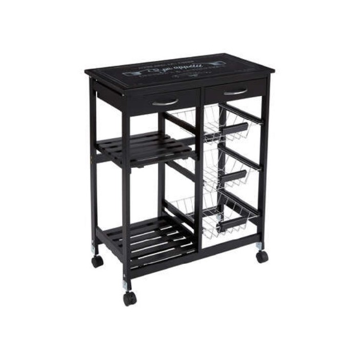 kitchenware/racks-holders-trollies/5five-gustaf-black-trolley