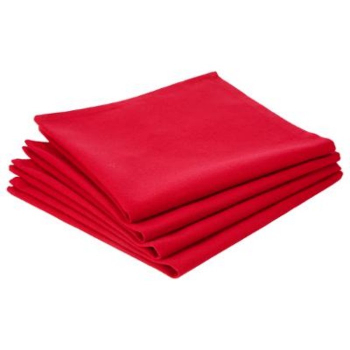 home-textiles/table-cloths-runners/atmosphera-red-cotton-napkins-set-of-4