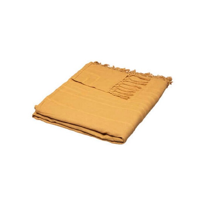 home-textiles/blankets-throws/atmosphera-fleece-throw-250cm-x-230cm-ochre