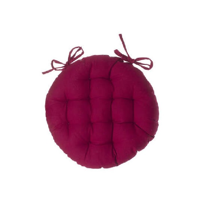home-textiles/cushions-cushion-covers/atmosphera-red-round-chairpad-d38cm