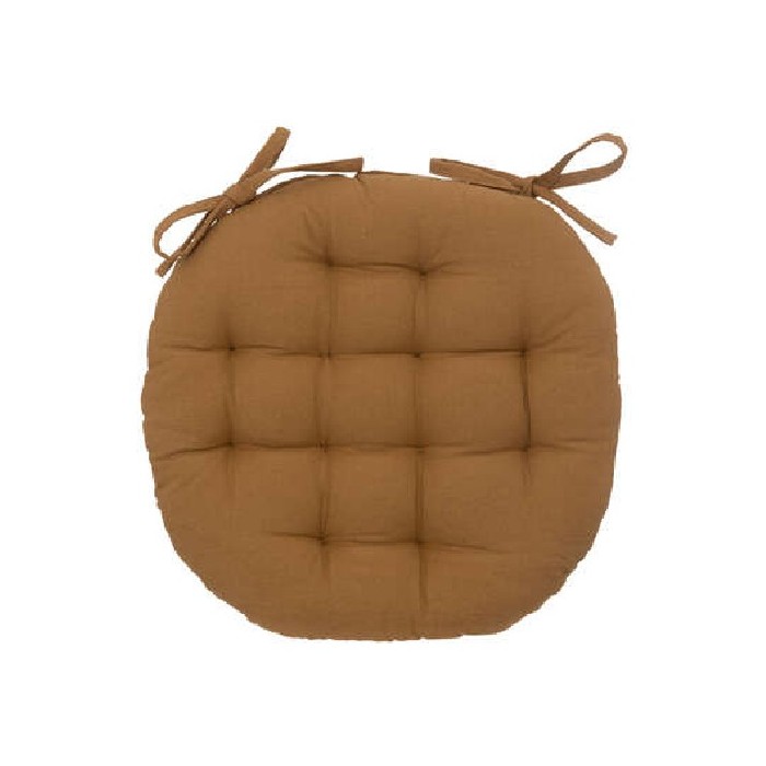 home-textiles/cushions-cushion-covers/atmosphera-chairpad-cotton-cinnamon-d38cm