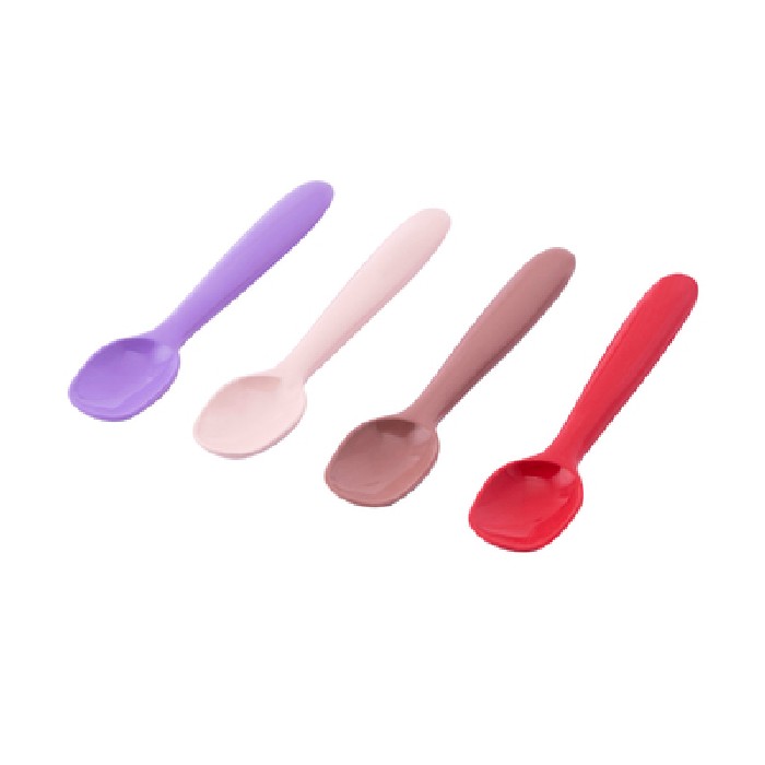 kitchenware/baking-tools-accessories/silicone-baby-feeding-spoon-set-of-2-4-assorted