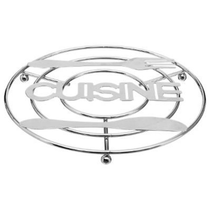 kitchenware/placemats-coasters-trivets/5five-metal-trivet-cuisine-20cm