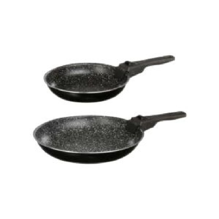 kitchenware/pots-lids-pans/5five-2-pan-set-2026cm-stone-handle