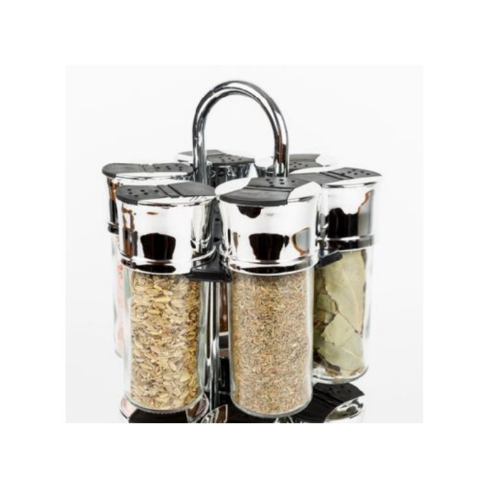 kitchenware/racks-holders-trollies/5five-spice-rack-with-12-jars-of-spices