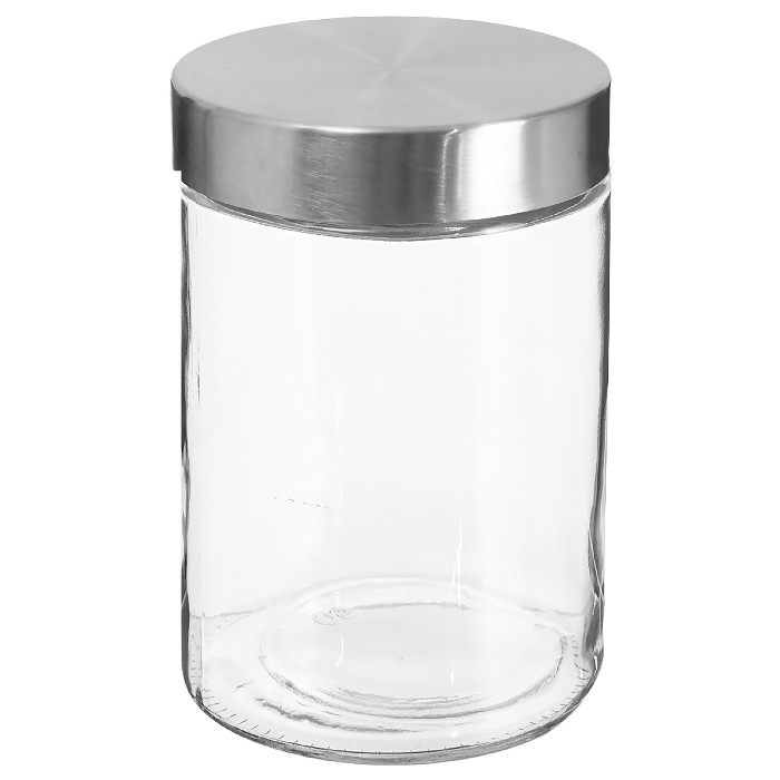 kitchenware/food-storage/5five-nixo-glass-and-stainless-steel-jar-12l