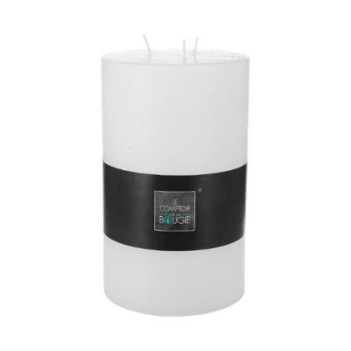 home-decor/candles-home-fragrance/atmosphera-white-rustic-candle-14cm-x-23cm