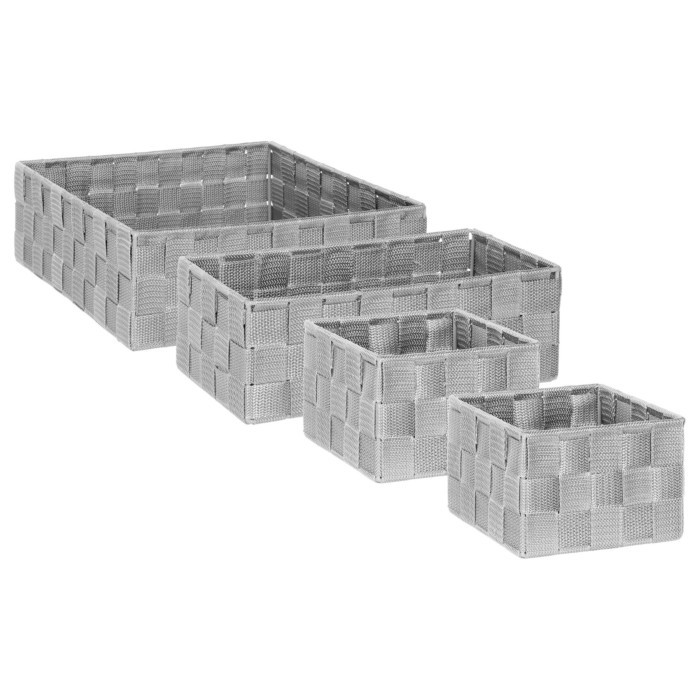 bathrooms/bathroom-storage-shelving/5five-square-basket-x4-light-grey