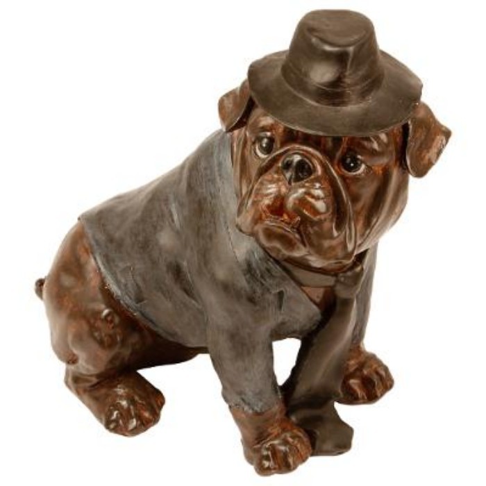 home-decor/decorative-ornaments/atmosphera-dog-sitting-hat-black