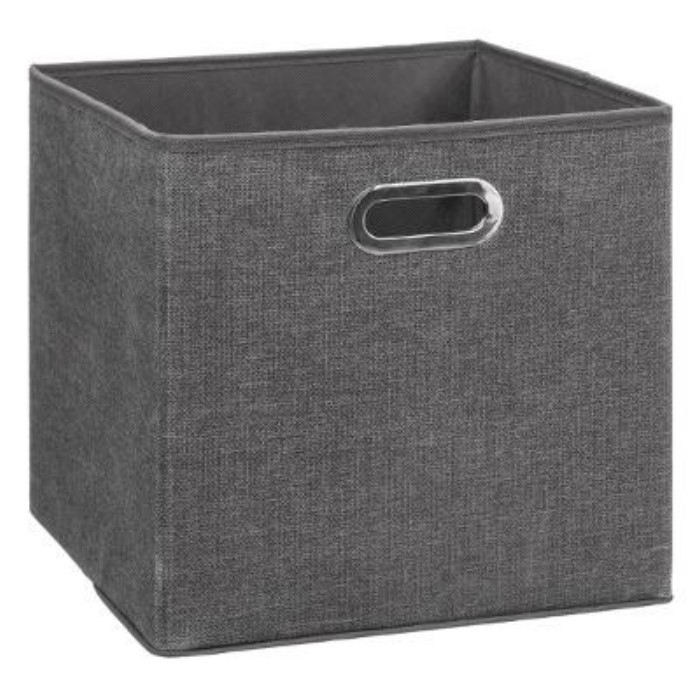 bathrooms/bathroom-storage-shelving/5five-storage-box-31cm-x-31cm-dark-grey-linen