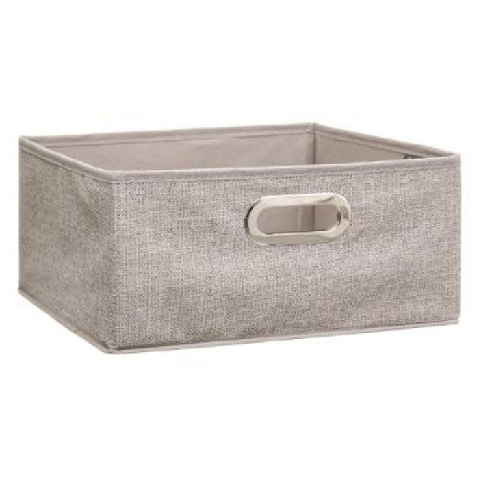 bathrooms/bathroom-storage-shelving/5five-storage-box-31cm-x-15cm-beige-linen