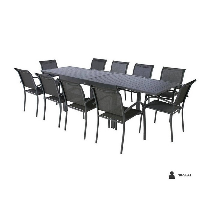 outdoor/dining-sets/set-piazza-extendable-table-with-10-stackable-armchairs-graphite