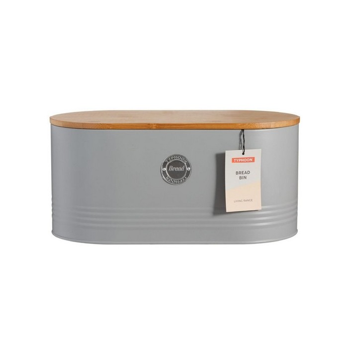 kitchenware/food-storage/typhoon-living-steel-bread-bin-grey