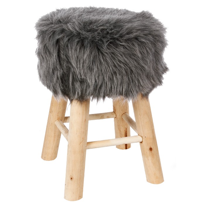 living/seating-accents/atmosphera-oslo-grey-fur-side-stool