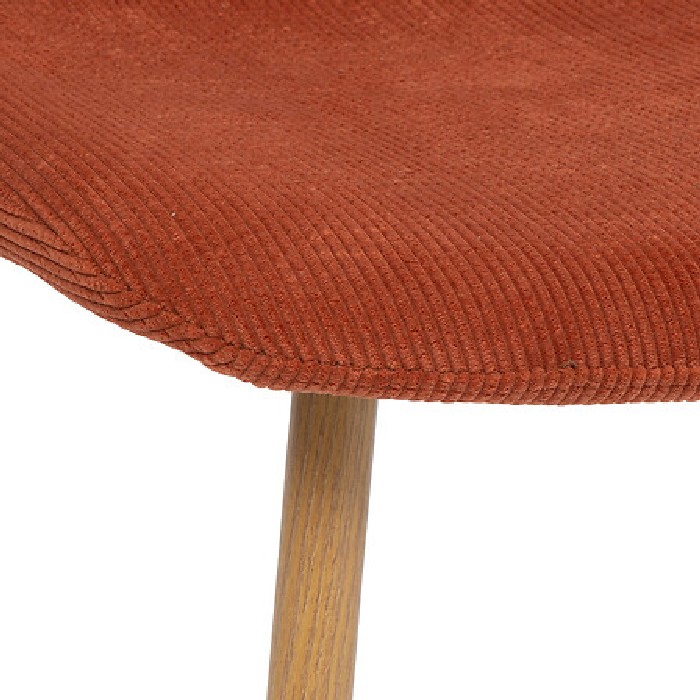 dining/dining-chairs/atmosphera-roka-corduroy-chair-with-terracotta-imitation-oak-legs