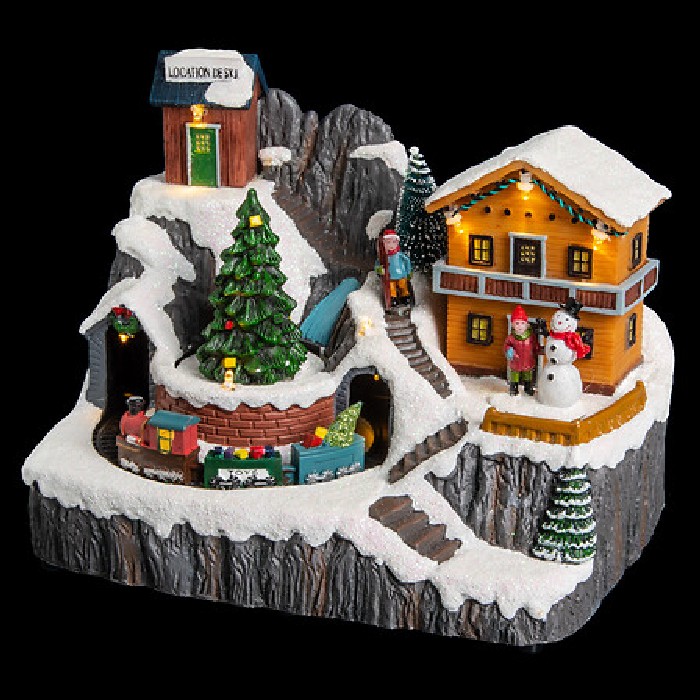 christmas/cribs-villages/xmas-8led-chalet-musucal-ski-rental-village